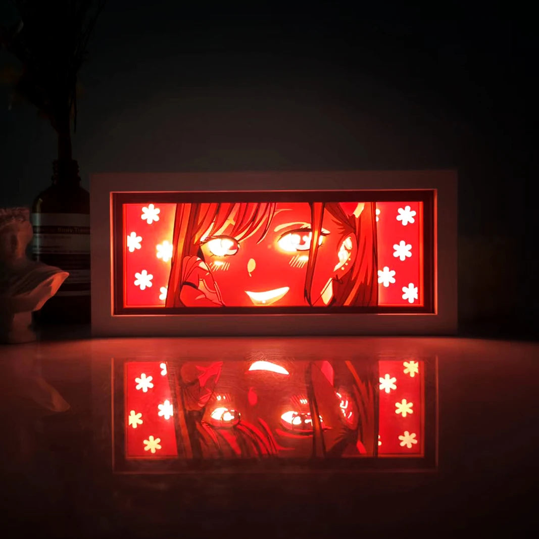 Dragon Ball 3D LED Light Box – Anime Paper-Cut Night Lamp with Remote