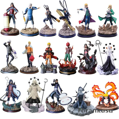 Bandai Naruto Anime Figure Blind Box Lucky Box Figure Sasuke Kakashi Mystery Box Anime
