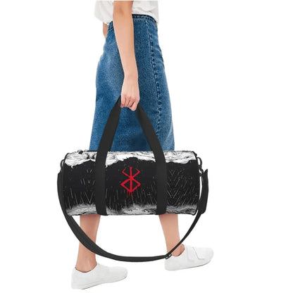 Berserk Anime Gym Bag | Waterproof Travel Duffel for Fitness & Streetwear