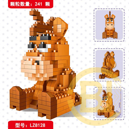Disney Hero Cartoon Micro Particle Building Blocks Children Assembly Toy Anime figure Boy Girl Kid Gift Cute And Pretty