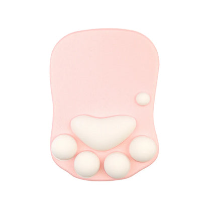 Cute 3D Cat Paw Mouse Pad Soft Silicone Nonslip Mouse Mat For Office & Home Computer & Mac Laptop Gaming Desk Decor Mousepad