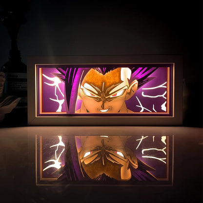 Dragon Ball 3D LED Light Box – Anime Paper-Cut Night Lamp with Remote
