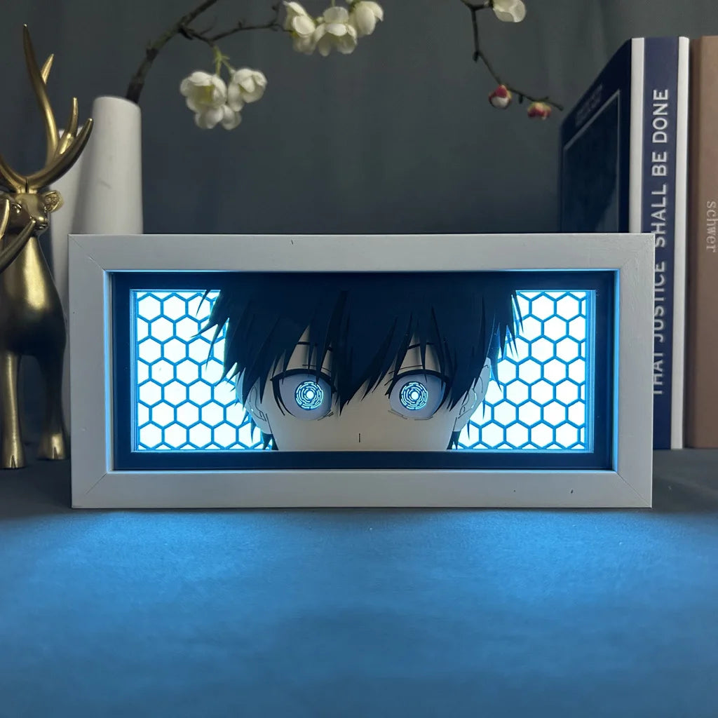 Anime LED Night Light – Haikyuu!!, Blue Lock & Demon Slayer Lamp