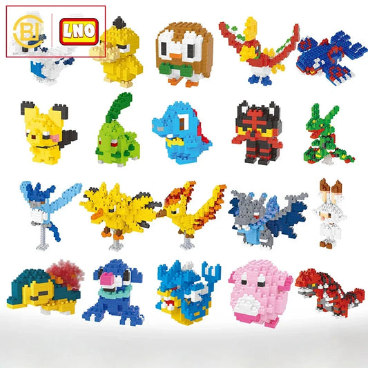 Catch, Build, and Display! DIY Pokémon Building Block Figures 🧱🤩 - Rexpect Nerd