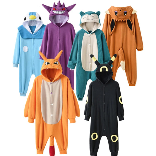 Kids Charizard, Gengar & Umbreon Onesies - Pokémon Kigurumi Cosplay Pajamas