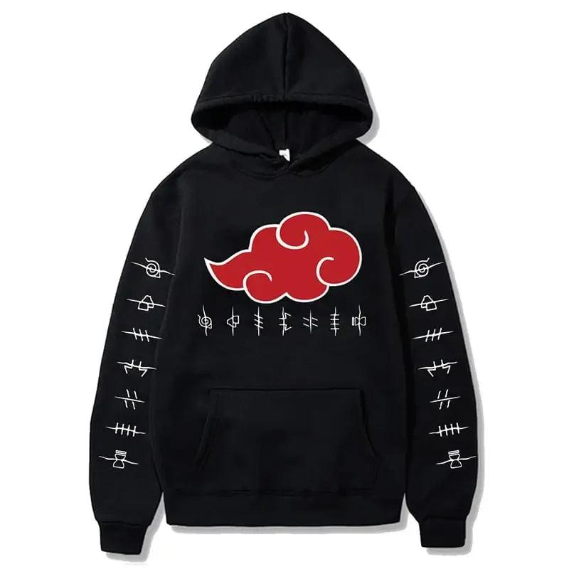 Akatsuki Cloud Hoodie Unisex Fashion Printed Pullover Autumn & Winter Comfortable Streetwear Best Selling Hip Pop Top