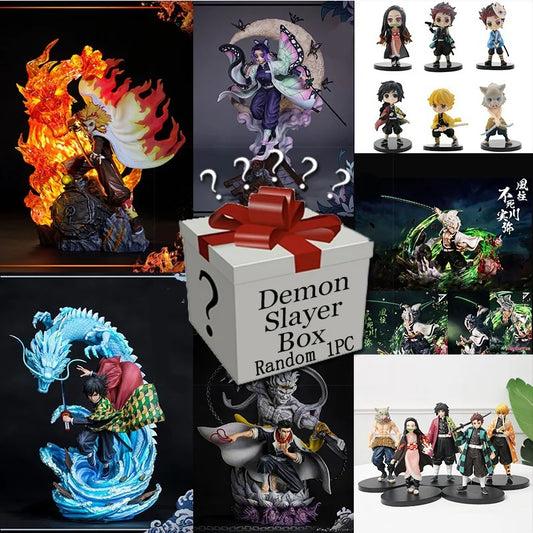 Demon Slayer Blind Box Collection: Get Nezuko and Zenitsu Figure in Action & Toy Figures blind boxes  caixas supresas