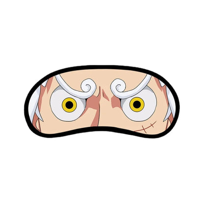 One Piece Blackout Sleep Mask - Luffy, Zoro, Chopper & Ace Design