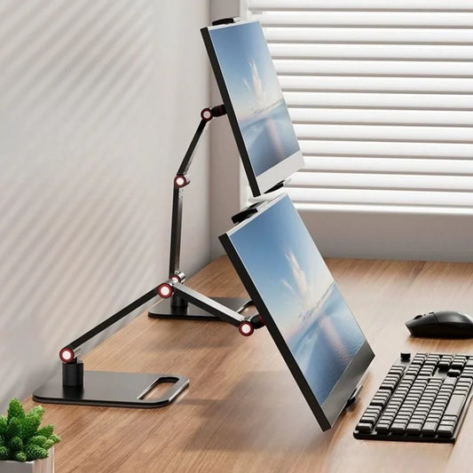 Boost Your Productivity and Comfort with the lamgool Portable Monitor Desk Holder! - Rexpect Nerd