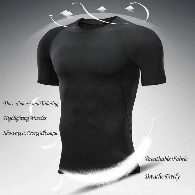 Toji Fushiguro Workout Set | Jujutsu Kaisen Anime Compression Tee & Joggers