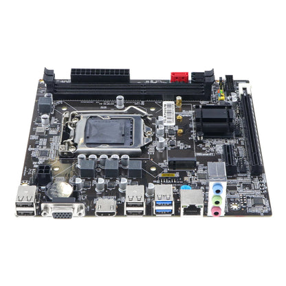 SOYO B75M Motherboard M.2 NVME PCIEx16 DVI Supports Dual-channel DDR3 RAM Intel Core 2/3 Gen CPU LGA1155 for Gaming Computer