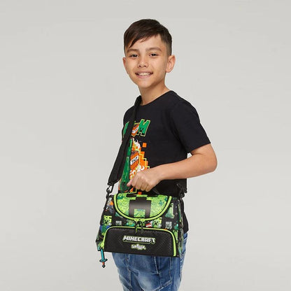 Ultimate Minecraft Fan Gear! Genuine Smiggle School Set - Backpack, Lunch Bag, Lunch Box, Water Bottle & More