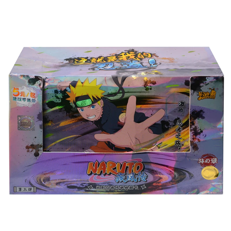 Original KAYOU Naruto Cards – Ninja World Collection Trading Box