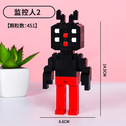 Disney Hero Cartoon Micro Particle Building Blocks Children Assembly Toy Anime figure Boy Girl Kid Gift Cute And Pretty