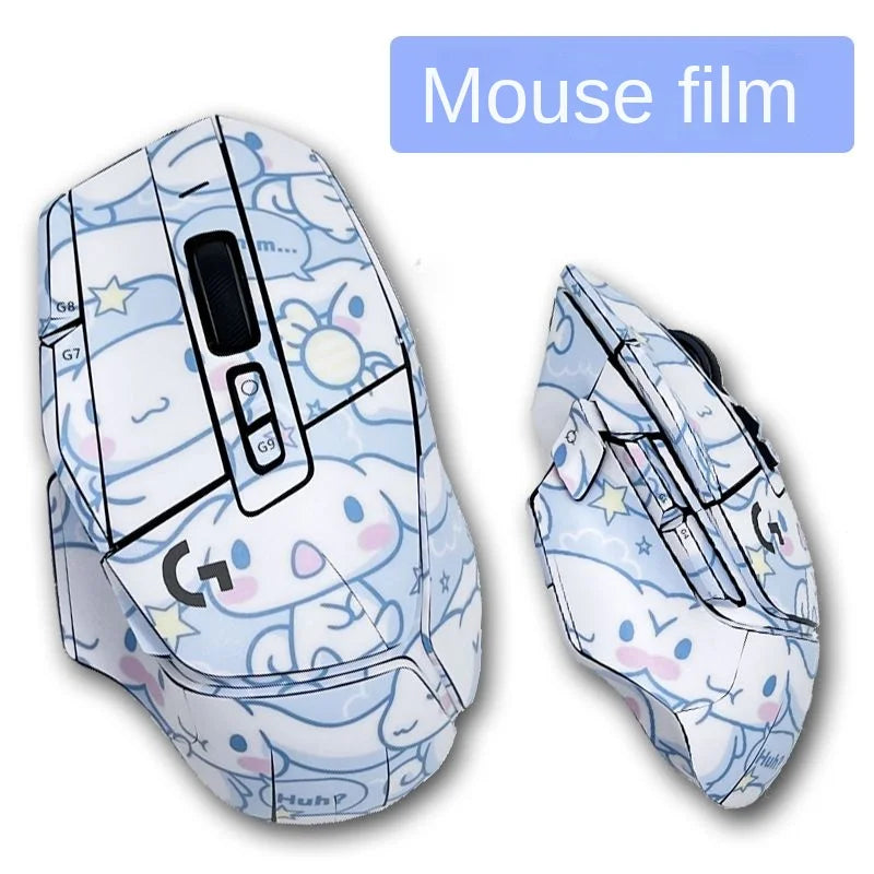 Compatible G502 X PLUS wireless/wired mouse special sticker matte protection custom all-inclusive film replacement accessories