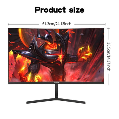27 inch Curved Gaming Monitor,144Hz/180Hz PC Monitor Full HD 1080P, Frameless 1800R Computer Display with FreeSync DP, HDMI Port