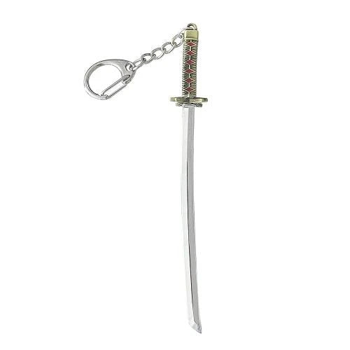 Bleach Anime Keychain – Kurosaki Ichigo & Hitsugaya Katana Keyring