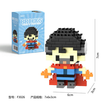 Disney Marvel Legends lega Deadpool Spider Man Building Blocks Iron Man Cartoon Character building block Toys For Children Gifts