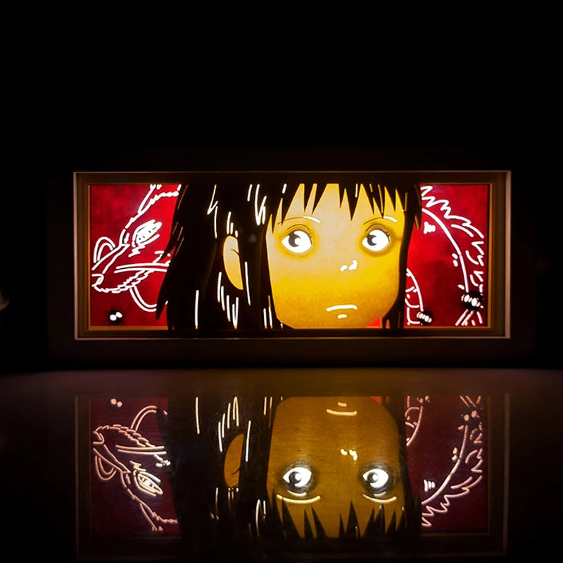 Dragon Ball 3D LED Light Box – Anime Paper-Cut Night Lamp with Remote