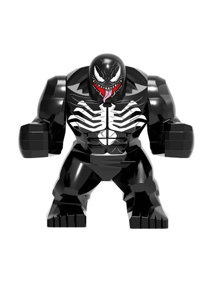 New Marvel 3D superhero characters large model building blocks assembly toys children's birthday gifts boys girl