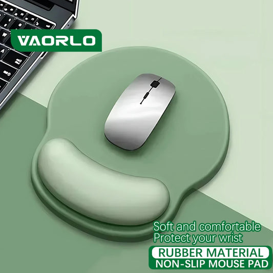 Gradient color mouse pad comfortable wrist rest non-slip mouse pad soft mouse pad wrist rest computer desktop silicone mouse pad