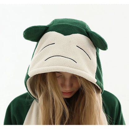 Snorlax Pokémon Pajama Onesie – Cozy Full-Body Sleepwear for Adults & Kids