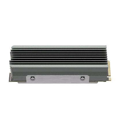 TEUCER M.2 NVMe 2280 SSD Heatsink Dual Copper Tube High Efficiency Radiator with Double-sided SSD Thermal Pad