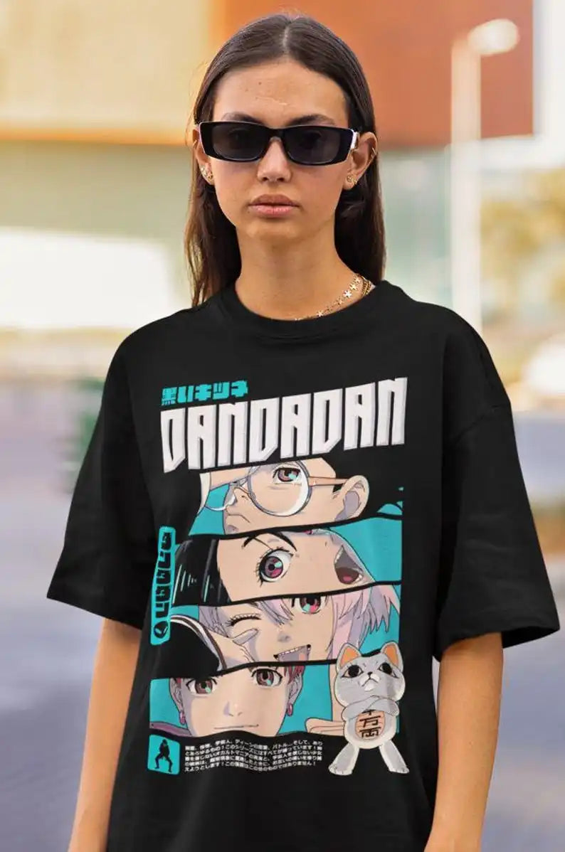 Dandadan T-Shirt - Japanese Anime Manga Exclusive Gift for Men (All Sizes)