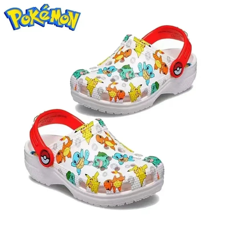 Gotta Catch 'Em All... For Your Feet! Pokémon Hole Sandals ⚡️💧🔥 - Rexpect Nerd