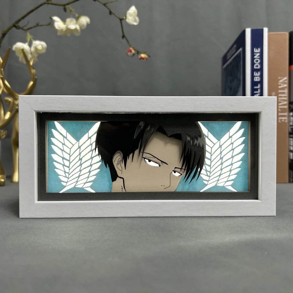 Anime LED Night Light – Gojo, Tanjirou, Zenitsu & More | Color-Changing Lamp