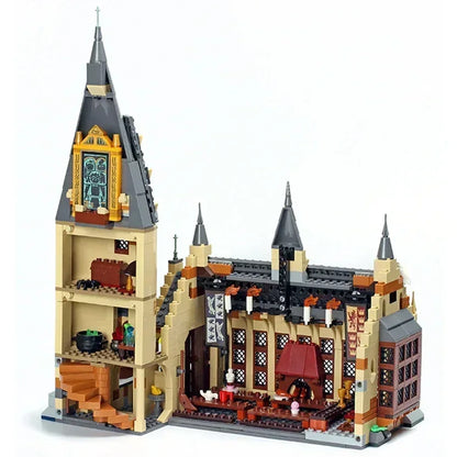 In Stock Great Hall Castle Building Compatible 75954 DIY Model Blocks Bricks Movie Children's Toy Birthday Christmas Gifts