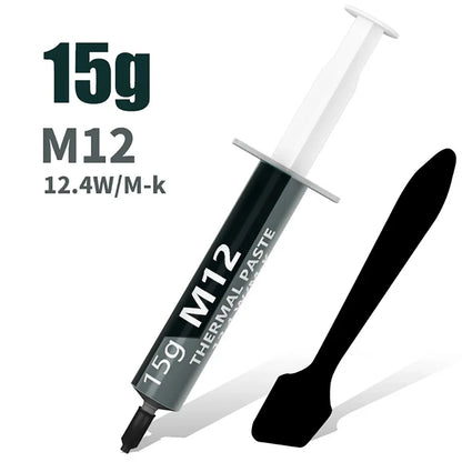 COOLCIRC Thermal Paste Performance Thermal Conductive Grease Paste 12.4 W/MK 1/4/8/15/30g For Game PC PS5 CPU GPU Cooling