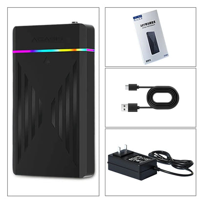 PEAPRIT 12TB Gaming HDD with Hyperspin Launchbox Retrobat Playnite 10K+ Retro Video Games Console for PS3/PS2/PS/Wii/WIIU/SWITCH