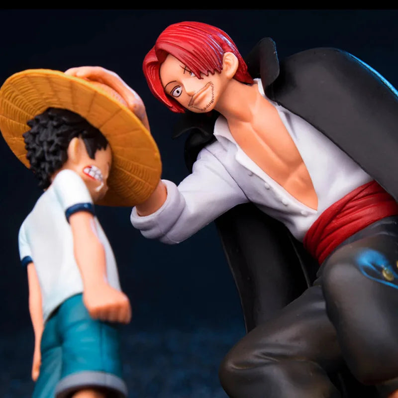 Become King of the Pirates! One Piece Luffy Action Figure - 17cm, Four Emperors Saga, High-Quality PVC, Perfect for Collectors