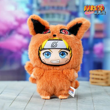 100% Original EAKI Naruto Blind box Shippuden Party Series Stuffed Plush Handmade Ornament Toy Collection Gift