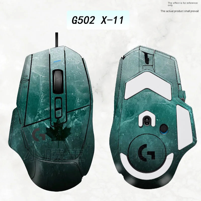 Compatible G502 X PLUS wireless/wired mouse special sticker matte protection custom all-inclusive film replacement accessories