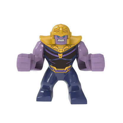 New Marvel 3D superhero characters large model building blocks assembly toys children's birthday gifts boys girl
