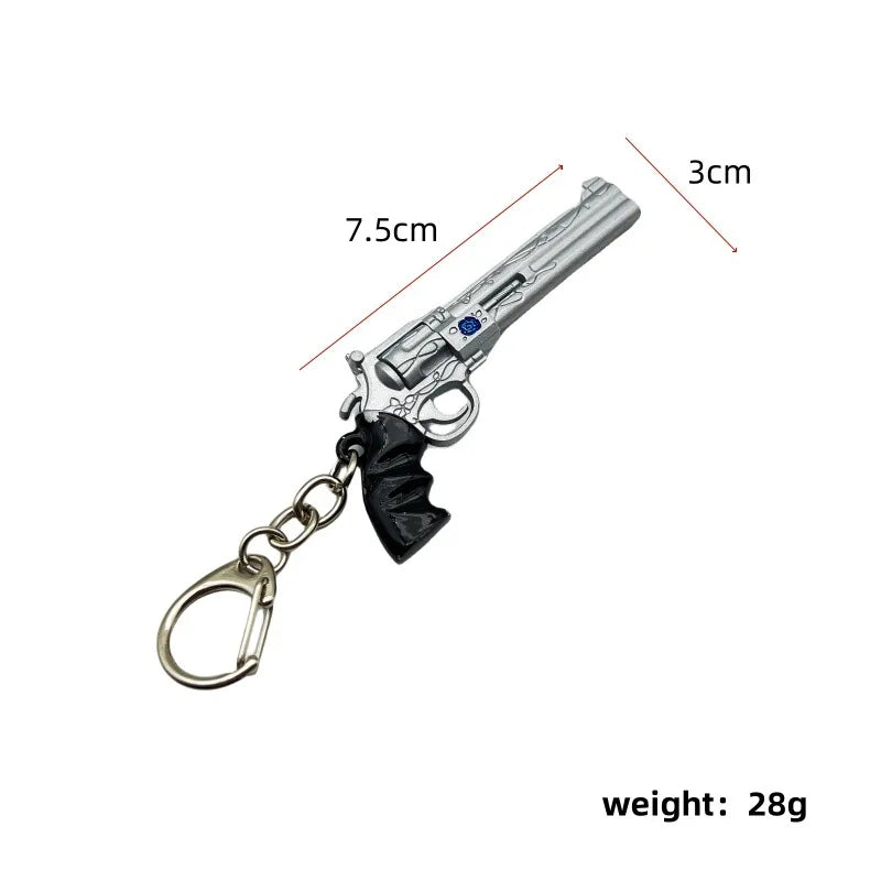 Devil Dante Sword Rebellion Awakening Keychain Game Keychains Cosplay weapon keyring Metal Pendant Gift
