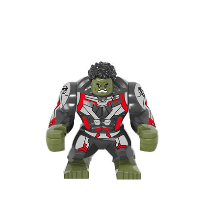 New Marvel 3D superhero characters large model building blocks assembly toys children's birthday gifts boys girl
