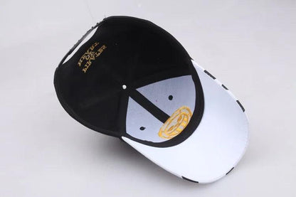 Surgeon of Style! One Piece Trafalgar Law Baseball Cap - Iconic White Spotted Design, Perfect for Cosplay & Everyday