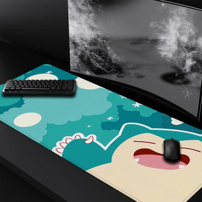 Pokemones Anime Xxl Mousepad Gamer 900x400 Gaming Mouse Pad Xl Deskpad Desk Pad Mat Deskmat Playmat Computer and Office Cabinet