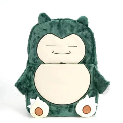 MINISO Switch Pokémon Cappy Beast Plush Backpack Couple Bag Large Capacity Backpack Cartoon Student Class Casual Plush Schoolbag