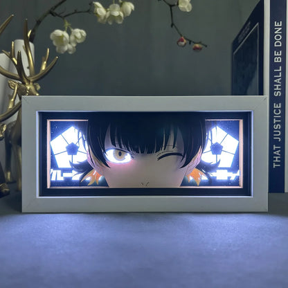 Anime LED Night Light – Haikyuu!!, Blue Lock & Demon Slayer Lamp