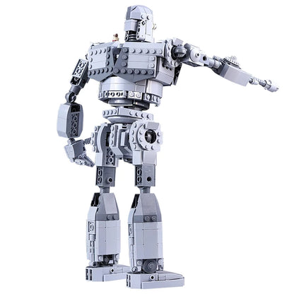 MOC Mechanical Series Iron Robot Building Blocks Classic Movie Giant Bricks Game Toy Assemble Model For Children Birthday Gifts