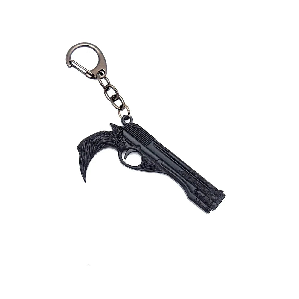 DMC Devil Dante Sword Rebellion Awakening Keychain Game Peripherals May Nero Red Queen Revolver Ebony & White Ivory Cry Keychain