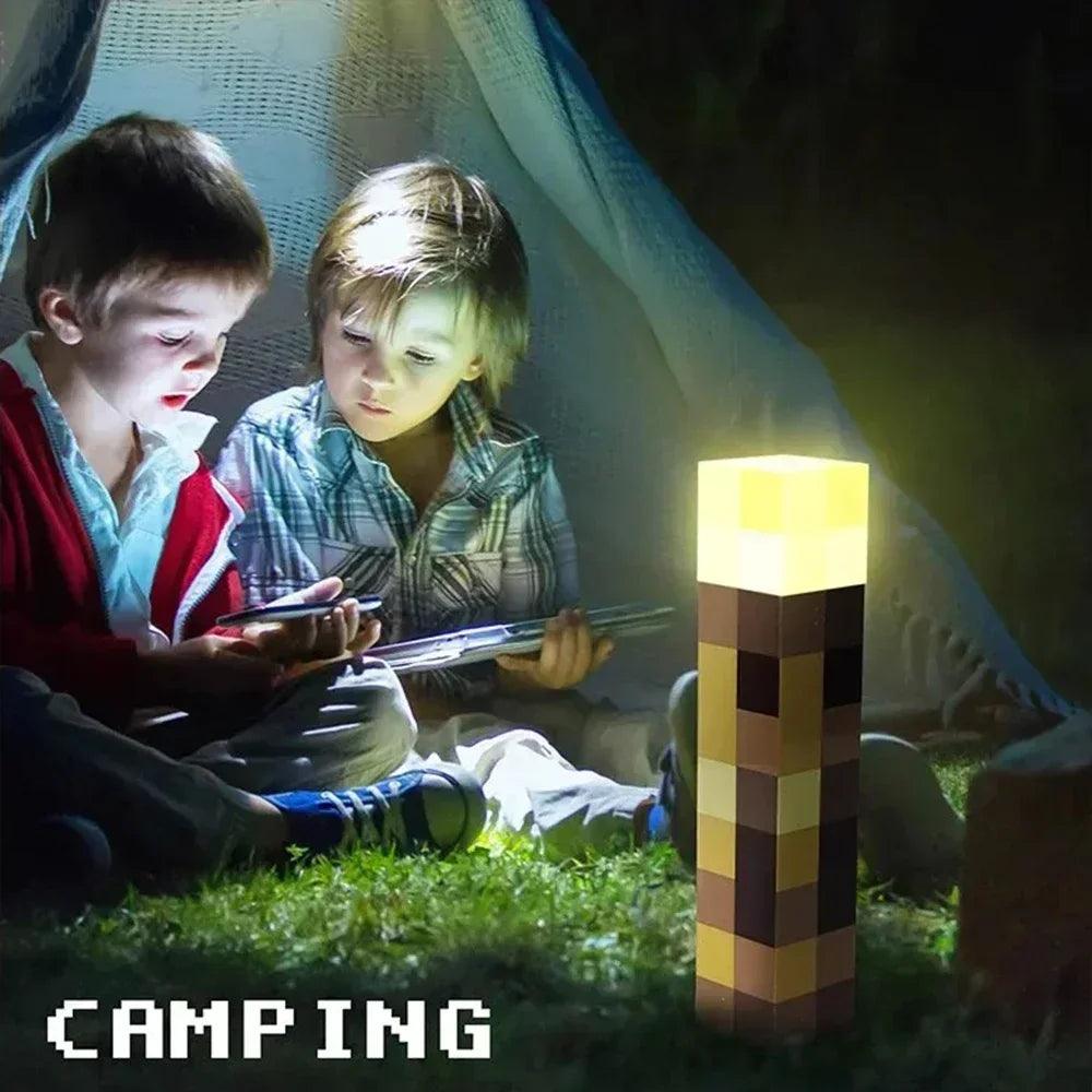 Ignite Your Imagination! Brownstone Torch & Potion Bottle LED Lights - USB Rechargeable, Color-Changing, Perfect for Kids & Gamers