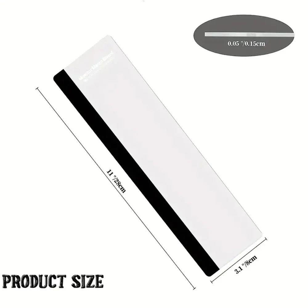 Monitor Memo Board Clip - Streamline Workspace, Enhance Decor with Durable Note Holder for Home & Office