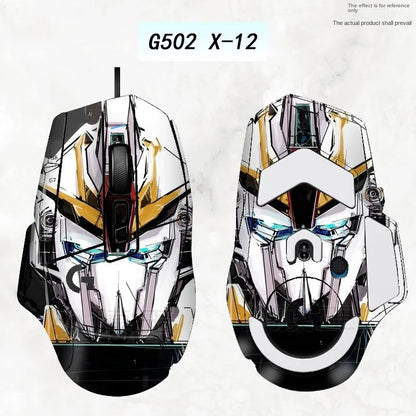 Compatible G502 X PLUS wireless/wired mouse special sticker matte protection custom all-inclusive film replacement accessories