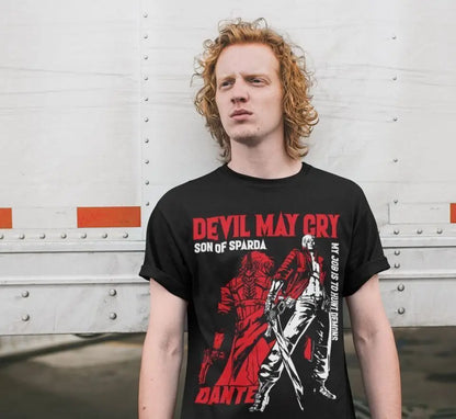Devil May Cry Dante T-Shirt | Anime Gaming Tee Unisex All Sizes