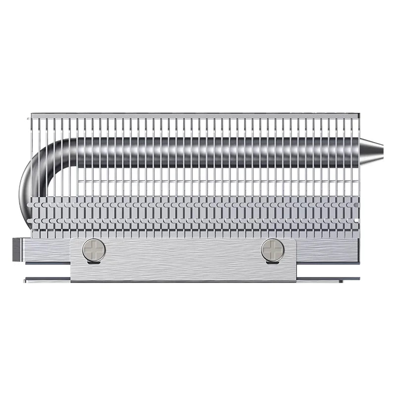 COOLLEO M.2 2280 NVMe SSD Heat Sink 2 heat pipes SSD Cooler With 14.8W/mk Thermal Pad